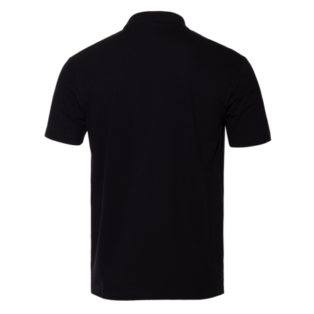 Черная рубашка поло арт. 04B из 100% хлопка, 185 гр/м2, оптом | Мерч, униформа и текстиль для бизнеса  photo-1