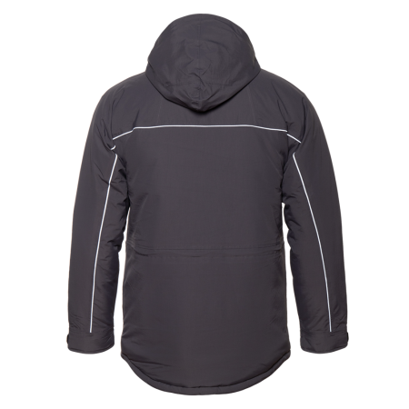 Темно-серая утепленная куртка арт. 31M, Taslan nylon 300 T, оптом | Мерч, униформа и текстиль для бизнеса photo-1