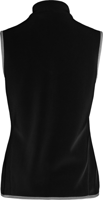 Черный однотонный женский жилет арт. 28WN, микрофлис 200 гр/м2, оптом | Мерч, униформа и текстиль для бизнеса фото-1