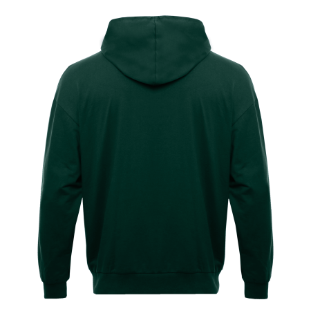 Темно-зеленая толстовка на молнии STAN арт. 99, футер без начёса, 100% хлопок, 240 гр/м2  | Мерч, униформа и текстиль для бизнеса photo-2