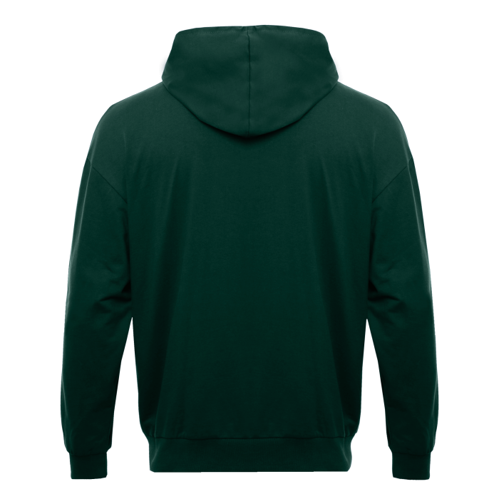Темно-зеленая толстовка на молнии STAN арт. 99, футер без начёса, 100% хлопок, 240 гр/м2  | Мерч, униформа и текстиль для бизнеса фото-2