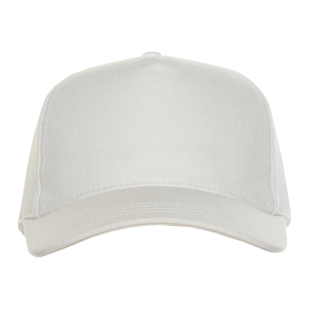 Молочная бейсболка арт. 01, 5 клиньев из 100% хлопка, 330 гр/м2, оптом | Мерч, униформа и текстиль для бизнеса  photo-2