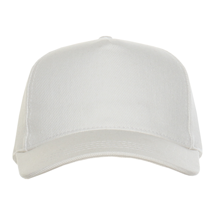 Молочная бейсболка арт. 01, 5 клиньев из 100% хлопка, 330 гр/м2, оптом | Мерч, униформа и текстиль для бизнеса  фото-2