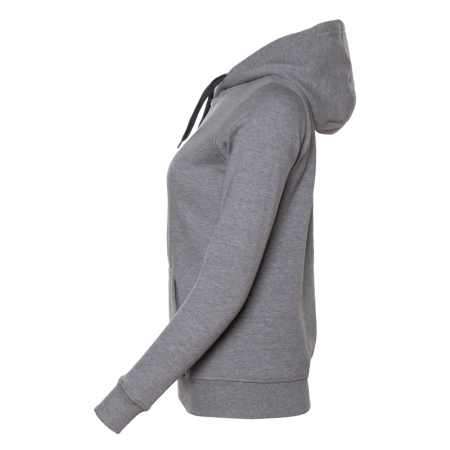 Женская серая толстовка STAN арт. 17W, футер с начесом, 60% хлопок 40% полиэстер, 280 гр/м2 — оптом | Мерч, униформа и текстиль для бизнеса photo-1