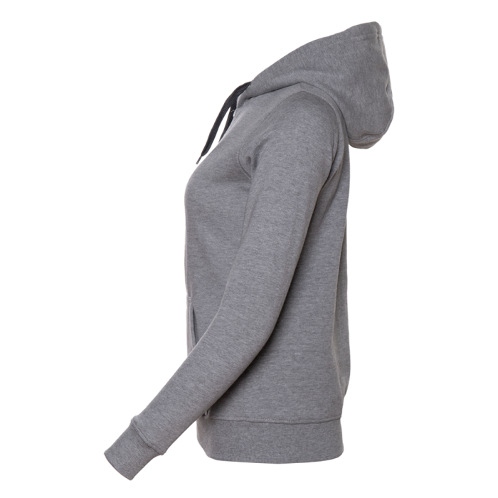 Женская серая толстовка STAN арт. 17W, футер с начесом, 60% хлопок 40% полиэстер, 280 гр/м2 — оптом | Мерч, униформа и текстиль для бизнеса фото-1