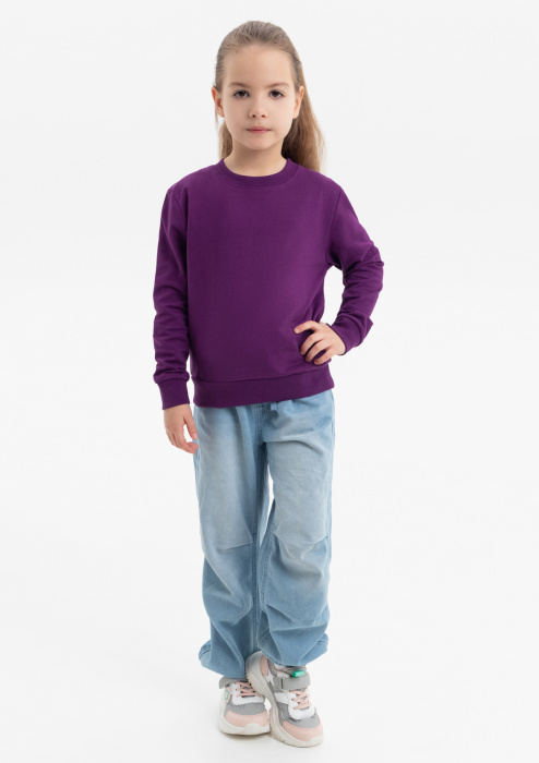 Свитшот детский STAN футер без начеса 260, 63J, Сливовый (95) | Мерч, униформа и текстиль для бизнеса фото-3