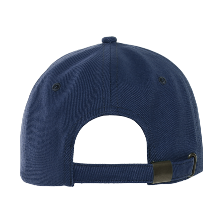 Темно-синяя бейсболка арт. 01, 5 клиньев из 100% хлопка, 330 гр/м2, оптом | Мерч, униформа и текстиль для бизнеса  photo-3