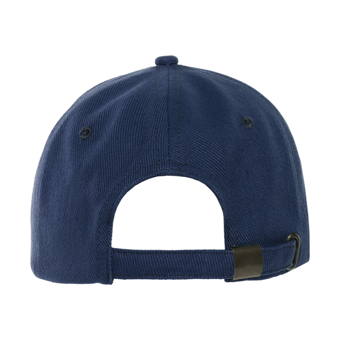 Темно-синяя бейсболка арт. 01, 5 клиньев из 100% хлопка, 330 гр/м2, оптом | Мерч, униформа и текстиль для бизнеса  фото-3
