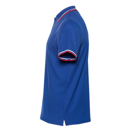 Рубашка поло мужская STAN  триколор  хлопок/полиэстер 185, 04RUS, Синий (16) | Мерч, униформа и текстиль для бизнеса photo-2