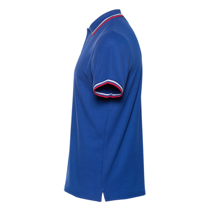 Рубашка поло мужская STAN  триколор  хлопок/полиэстер 185, 04RUS, Синий (16) | Мерч, униформа и текстиль для бизнеса фото-2