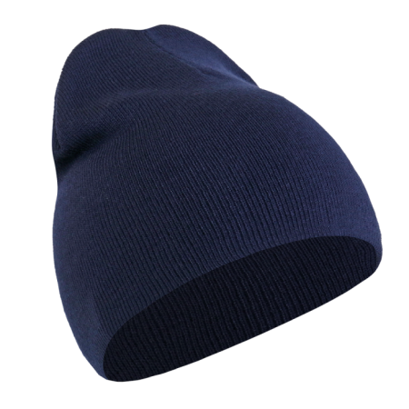 Темно-синяя шапка арт. 116 из 100% акрила, 300 гр/м2, оптом | Мерч, униформа и текстиль для бизнеса  photo-0