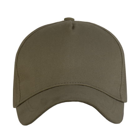 Оливковый хаки бейсболка арт. 12, 5 клиньев из 100% хлопка, 260 гр/м2, оптом | Мерч, униформа и текстиль для бизнеса  photo-2