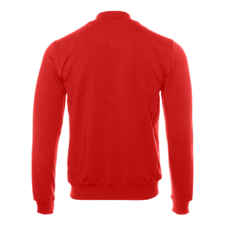 Красная толстовка STAN арт. 65N на молнии, 78% хлопок, 17% полиэстер, 5% эластан, 245 гр/м2 | Мерч, униформа и текстиль для бизнеса photo-1