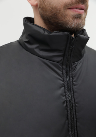 Черный утепленный жилет, оптом | Мерч, униформа и текстиль для бизнеса photo-7