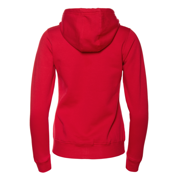 Женская красная толстовка STAN арт. 17W, футер с начесом, 60% хлопок 40% полиэстер, 280 гр/м2 — оптом | Мерч, униформа и текстиль для бизнеса фото-2
