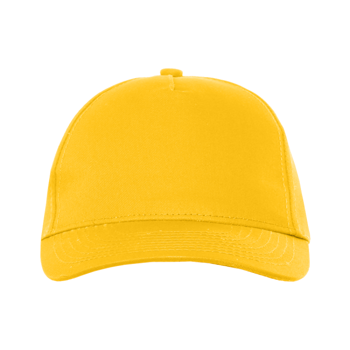 Бейсболка детская STAN 5 клиньев хлопок 150, 10J, Жёлтый (12) фото-1