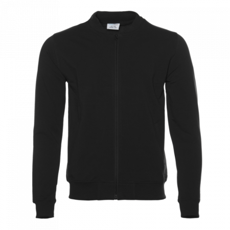 Черная толстовка STAN арт. 65N на молнии, 78% хлопок, 17% полиэстер, 5% эластан, 245 гр/м2 | Мерч, униформа и текстиль для бизнеса photo-0