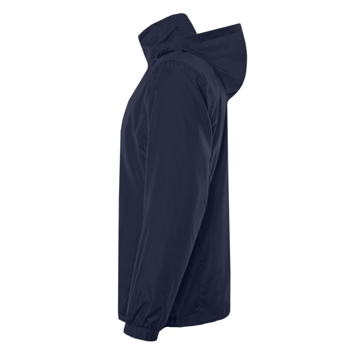 Темно-синяя однотонная утепленная ветровка арт. 60, 100% полиэстер, Dewspo 210T | Мерч, униформа и текстиль для бизнеса фото-1