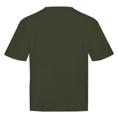 Футболка оливковый хаки арт. 56 оверсайз кроя из 100% хлопка, 240 гр/м2, оптом | Мерч, униформа и текстиль для бизнеса  photo-2