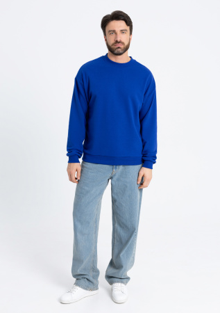 Свитшот унисекс STAN футер без начёса, 350, 96, Синий электрик (47) | Мерч, униформа и текстиль для бизнеса photo-6