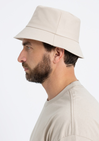 Песочно бежевая футболка арт. 56 оверсайз кроя из 100% хлопка, 240 гр/м2, оптом | Мерч, униформа и текстиль для бизнеса  photo-10