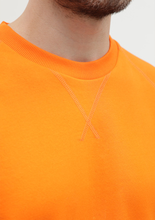 Свитшот унисекс STAN футер с начёсом 220, 60, Оранжевый (28) | Мерч, униформа и текстиль для бизнеса photo-8