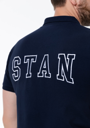 Рубашка поло унисекс STAN хлопок/эластан 200, 05, Т-синий (46)  photo-10