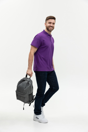 Серый рюкзак арт. 141, 100% полиэстер, оптом | Мерч, униформа и текстиль для бизнеса photo-5