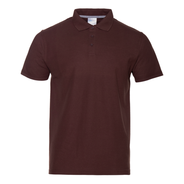Рубашка поло унисекс STAN хлопок/полиэстер 185, 04, Т-шоколадный (107) | Мерч, униформа и текстиль для бизнеса фото-0