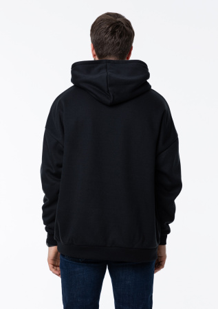 Худи унисекс STAN  оверсайз 320, 69, Чёрный (20) | Мерч, униформа и текстиль для бизнеса photo-15
