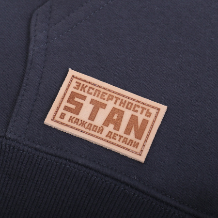 Толстовка оверсайз кроя арт. 100 из 100% хлопка (верх) и 100% полиэстера (подклад), 320 гр/м2, оптом | Мерч, униформа и текстиль для бизнеса  photo-11