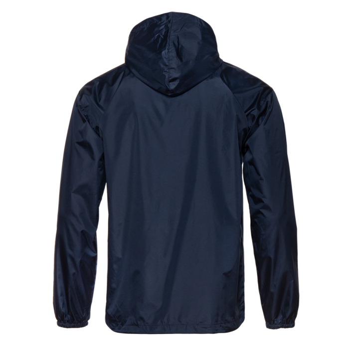 Темно-синяя однотонная ветровка арт. 59, 100% полиэстер, Dewspo 210T – оптом | Мерч, униформа и текстиль для бизнеса фото-1