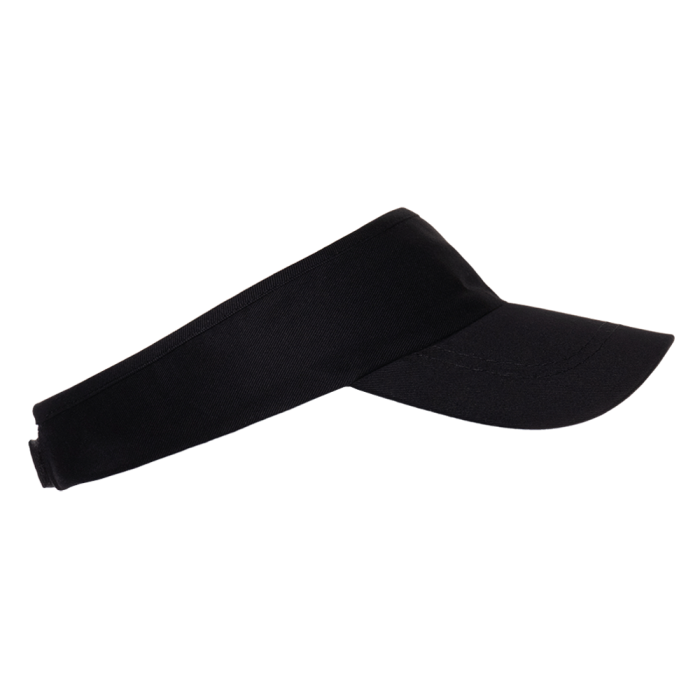 Черный козырек арт. 25, 100% хлопок, 150 гр/м2, оптом | Мерч, униформа и текстиль для бизнеса  фото-1