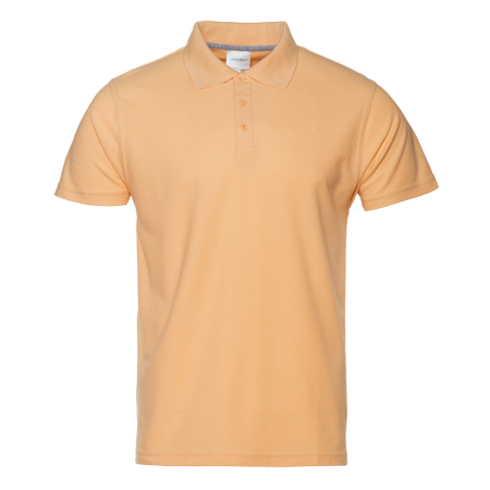Бежевая рубашка поло арт. 104, 65% хлопок, 35% полиэстер, 185 гр/м2, оптом | Мерч, униформа и текстиль для бизнеса  photo-0