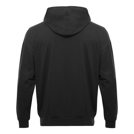 Черная толстовка на молнии STAN арт. 99, футер без начёса, 100% хлопок, 240 гр/м2  | Мерч, униформа и текстиль для бизнеса photo-2