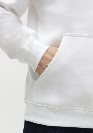 Худи унисекс STAN футер с начёсом 260,20, Белый (10) | Мерч, униформа и текстиль для бизнеса photo-8