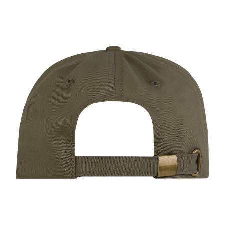 Оливковый хаки бейсболка арт. 12, 5 клиньев из 100% хлопка, 260 гр/м2, оптом | Мерч, униформа и текстиль для бизнеса  photo-3