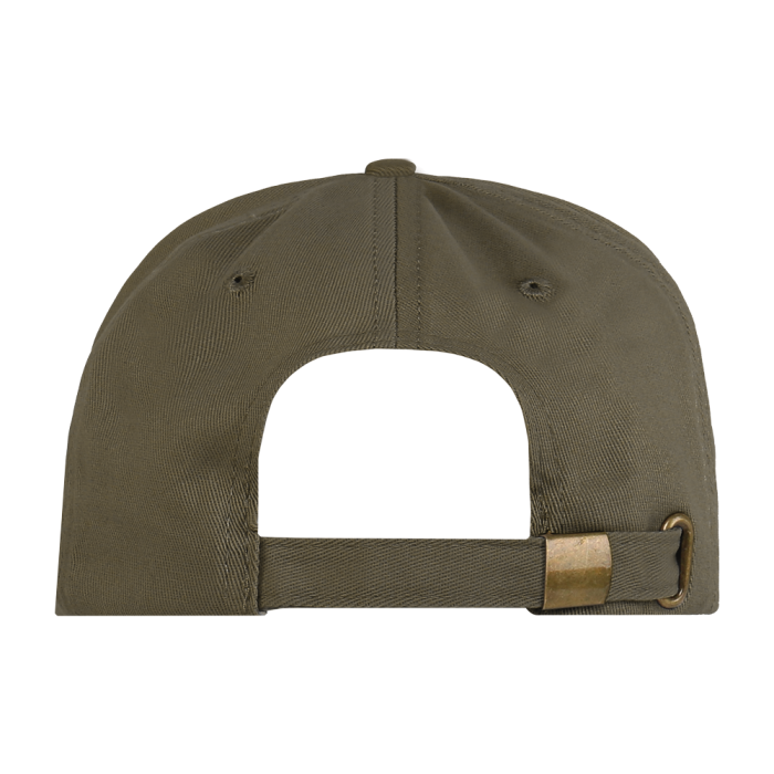Оливковый хаки бейсболка арт. 12, 5 клиньев из 100% хлопка, 260 гр/м2, оптом | Мерч, униформа и текстиль для бизнеса  фото-3