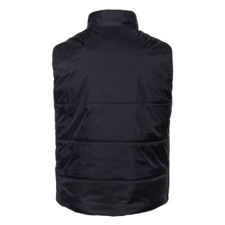 Черный однотонный утепленный жилет арт. 84, 100% нейлон, оптом | Мерч, униформа и текстиль для бизнеса photo-1