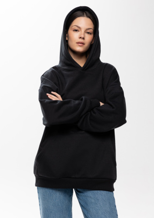 Худи унисекс STAN  оверсайз 320, 69, Чёрный (20) | Мерч, униформа и текстиль для бизнеса photo-10