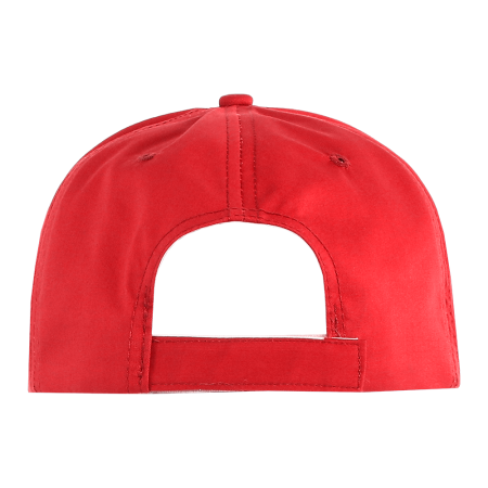 Красная бейсболка 5 клиньев из 100% хлопка, 150 гр/м2, оптом | Мерч, униформа и текстиль для бизнеса  photo-3