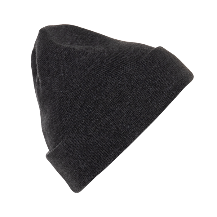Темно-серая шапка арт. 115 из 100% акрила, 300 гр/м2, оптом | Мерч, униформа и текстиль для бизнеса  фото-3