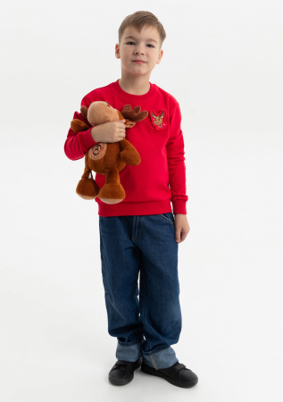 Свитшот детский STAN футер без начёса, 260, 63J, Красный (14) | Мерч, униформа и текстиль для бизнеса photo-13