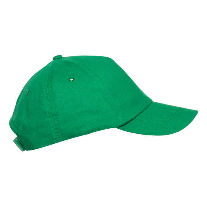 Зеленая детская бейсболка 5 клиньев, оптом | Мерч, униформа и текстиль для бизнеса фото-1