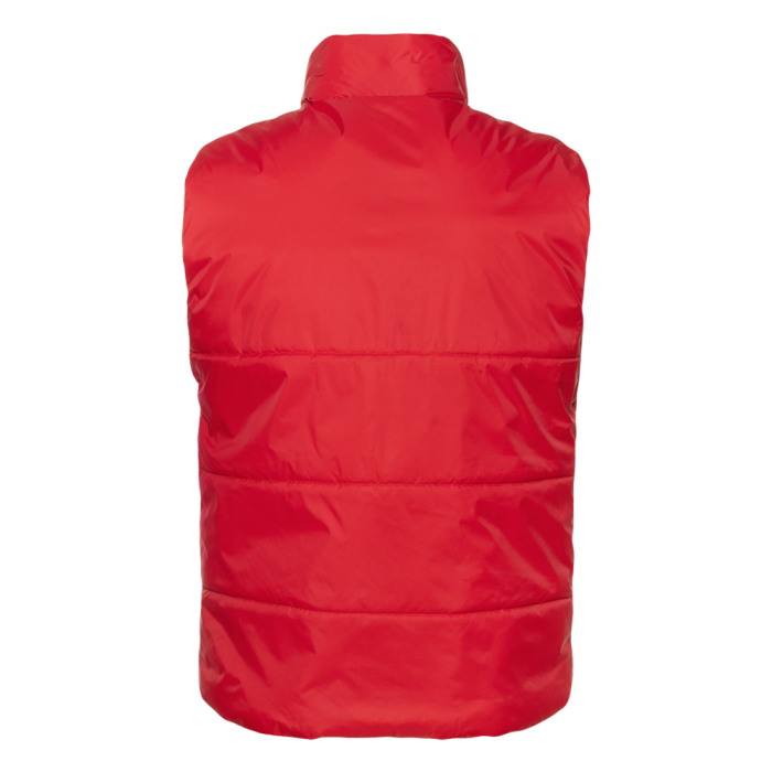 Красный однотонный утепленный жилет арт. 84, 100% нейлон, оптом | Мерч, униформа и текстиль для бизнеса фото-1