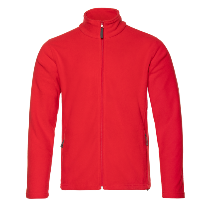 Толстовка унисекс STAN на молнии микрофлис 200, 21, Красный (14) | Мерч, униформа и текстиль для бизнеса фото-0