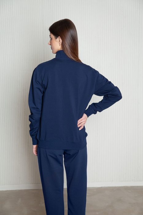 Оранжевая толстовка STAN арт. 65 на молнии, 78% хлопок, 17% полиэстер, 5% эластан, 245 гр/м2 | Мерч, униформа и текстиль для бизнеса фото-4