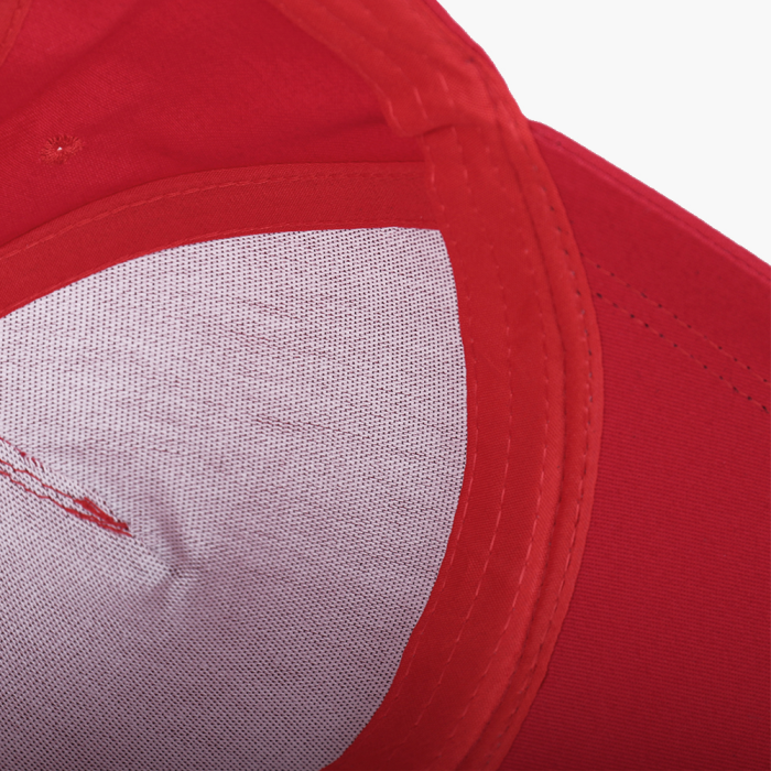 Красная бейсболка 5 клиньев из 100% хлопка, оптом | Мерч, униформа и текстиль для бизнеса  фото-3