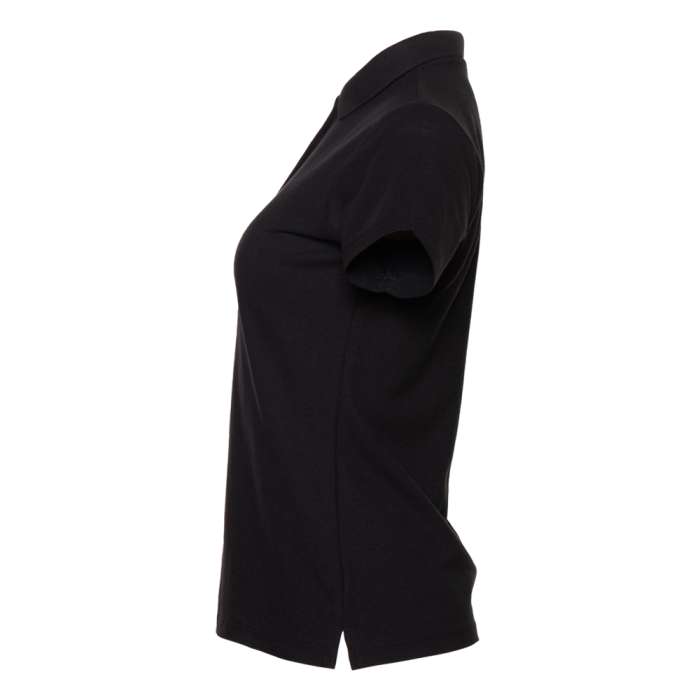 Рубашка поло женская STAN хлопок/полиэстер 185, 04WL, Чёрный (20) фото-2