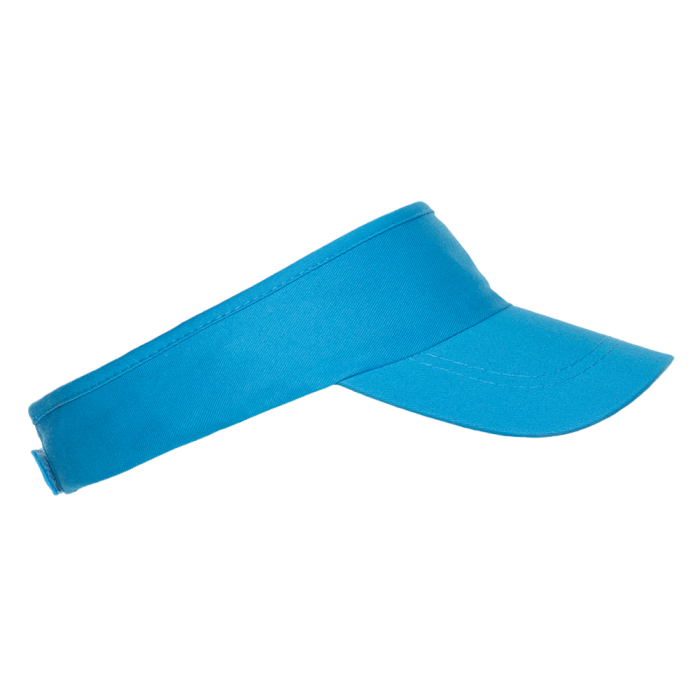 Бирюзовый козырек арт. 25U, 100% хлопок, 220 гр/м2, оптом | Мерч, униформа и текстиль для бизнеса  фото-1